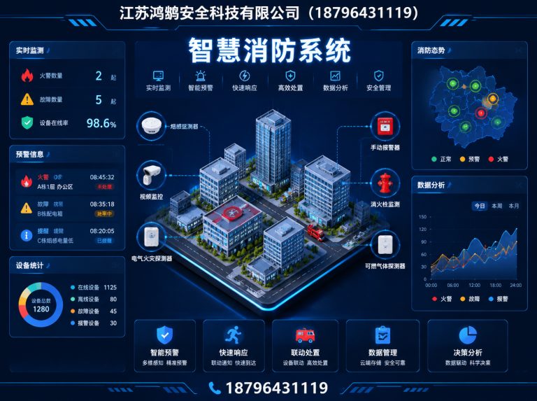 大连消防通信指挥展示图